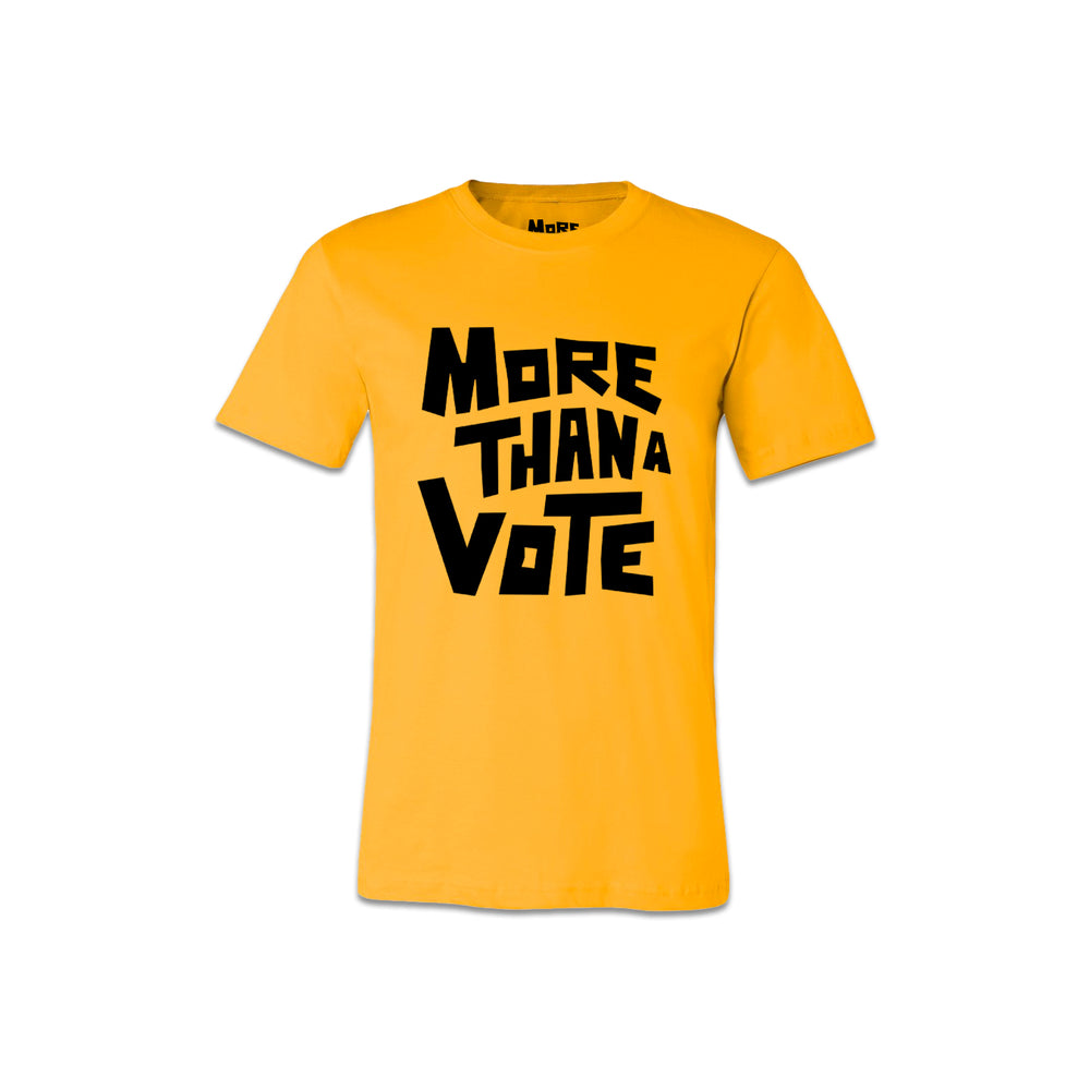 
                  
                    Load image into Gallery viewer, More Than A Vote Yellow Tee
                  
                